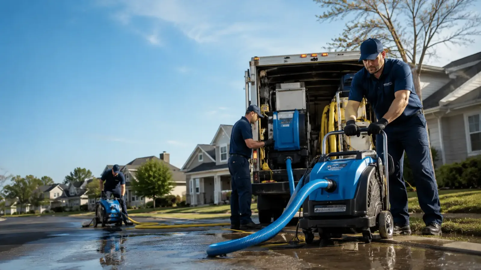 Flood Damage Cleanup in La Loma, NM